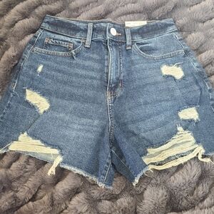 High Rise Boyfriend shorts